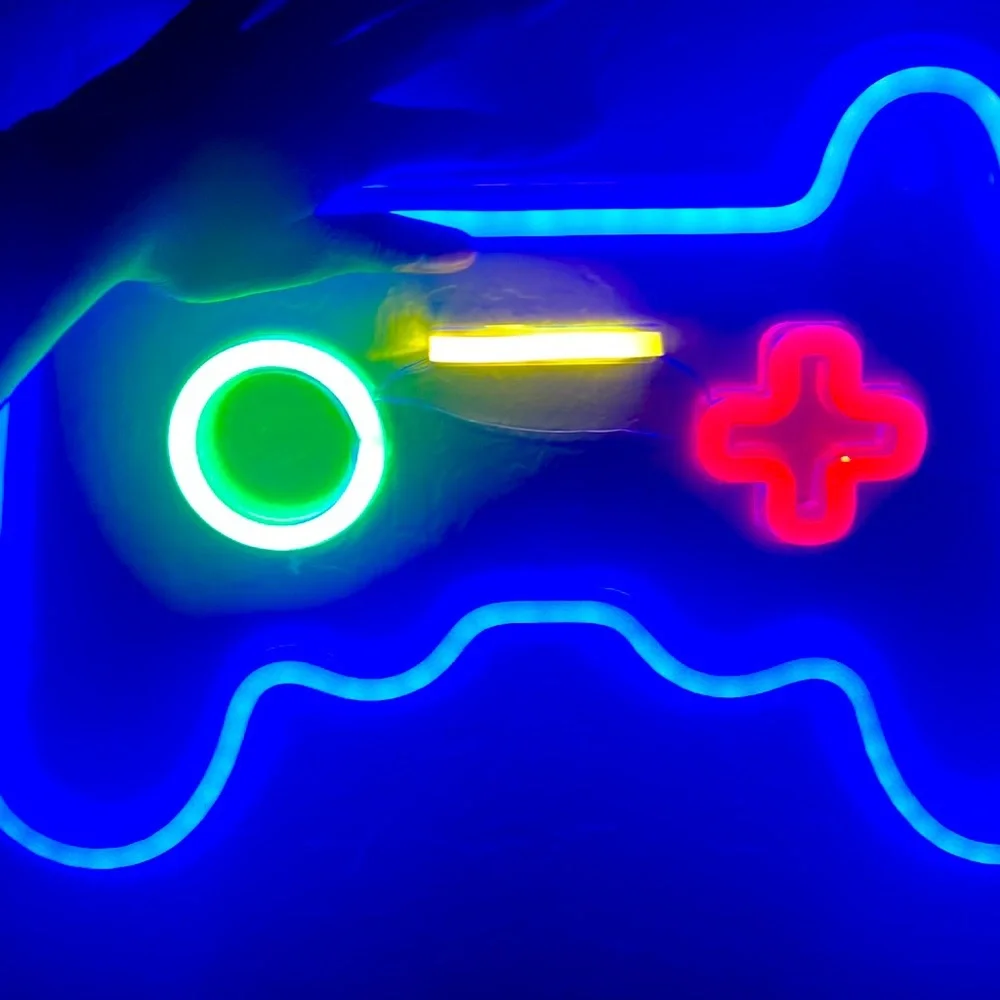 Game pad led strips